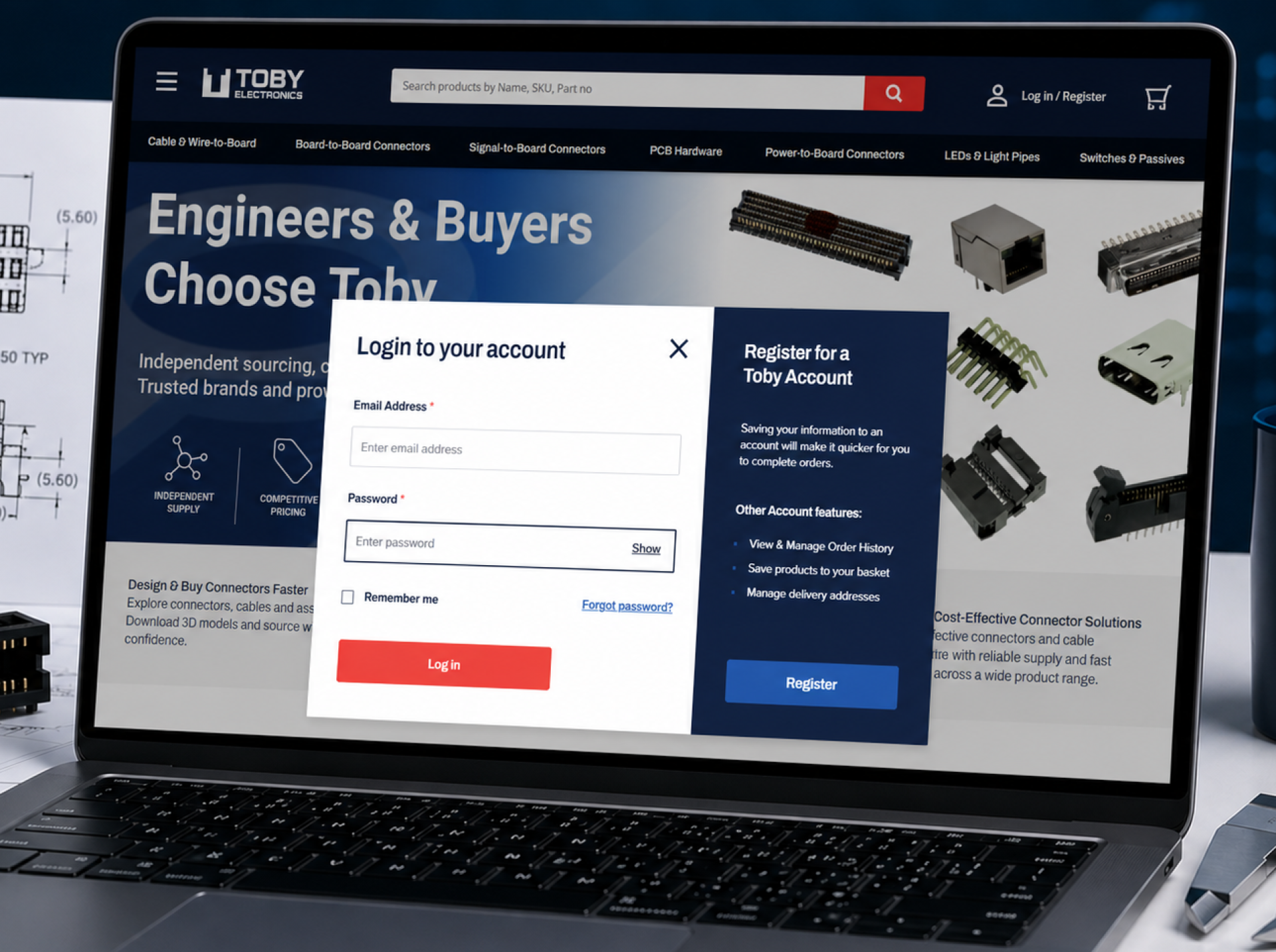 CTA Account Register