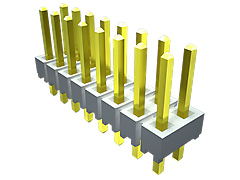 HMTSW - 2.54 mm High-Temp Variable Post Height Terminal Strip / Header