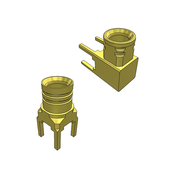 Samtec 75 Ohm MMCX Jack or Plug, Through-Hole