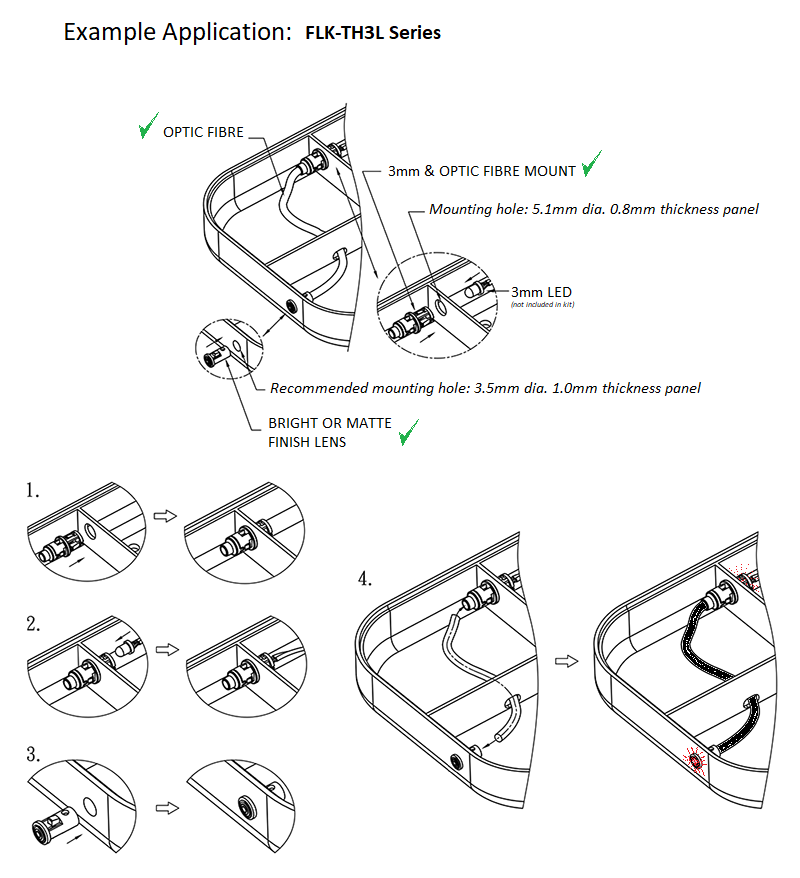 Valcon Flexi Light Guides